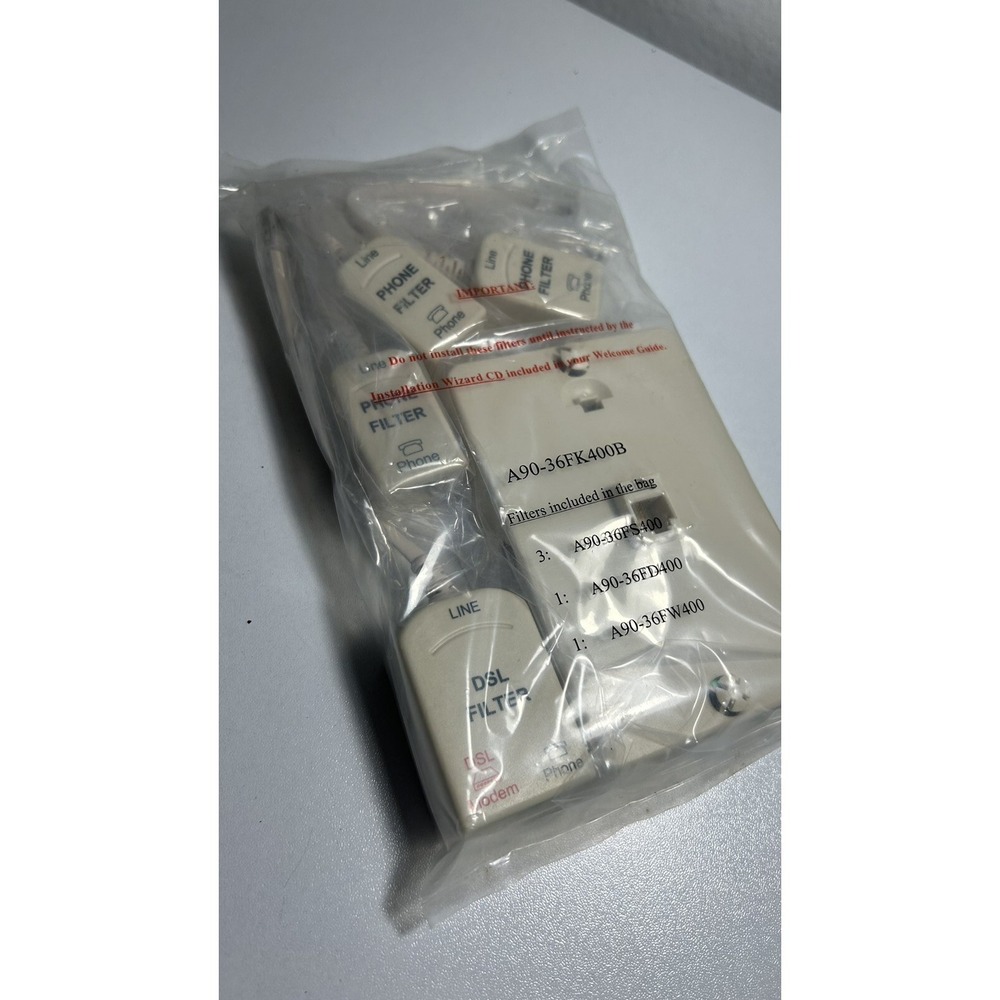 Bellsouth  DSL Phone Line Filter Kit-  A90-36FK400B New